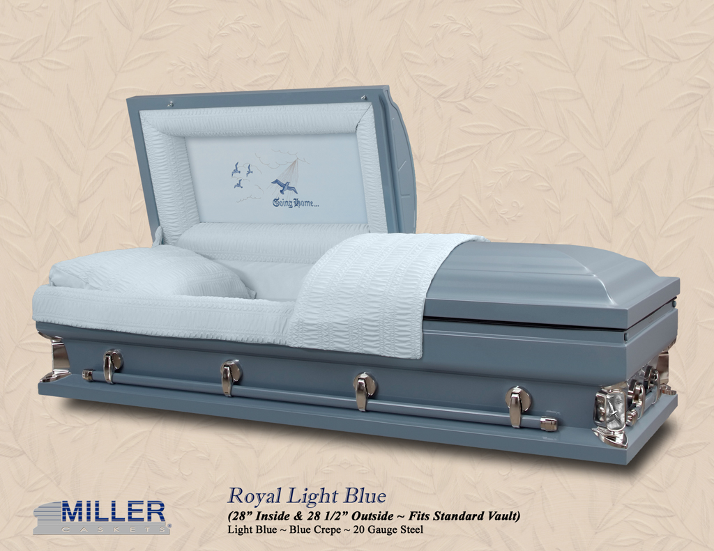 Royal Light Blue Going Home